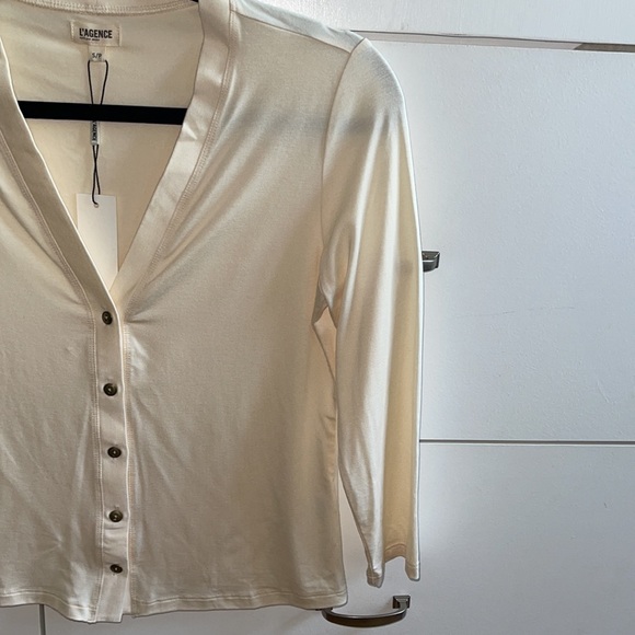 L’AGENCE button down top - Picture 9 of 11